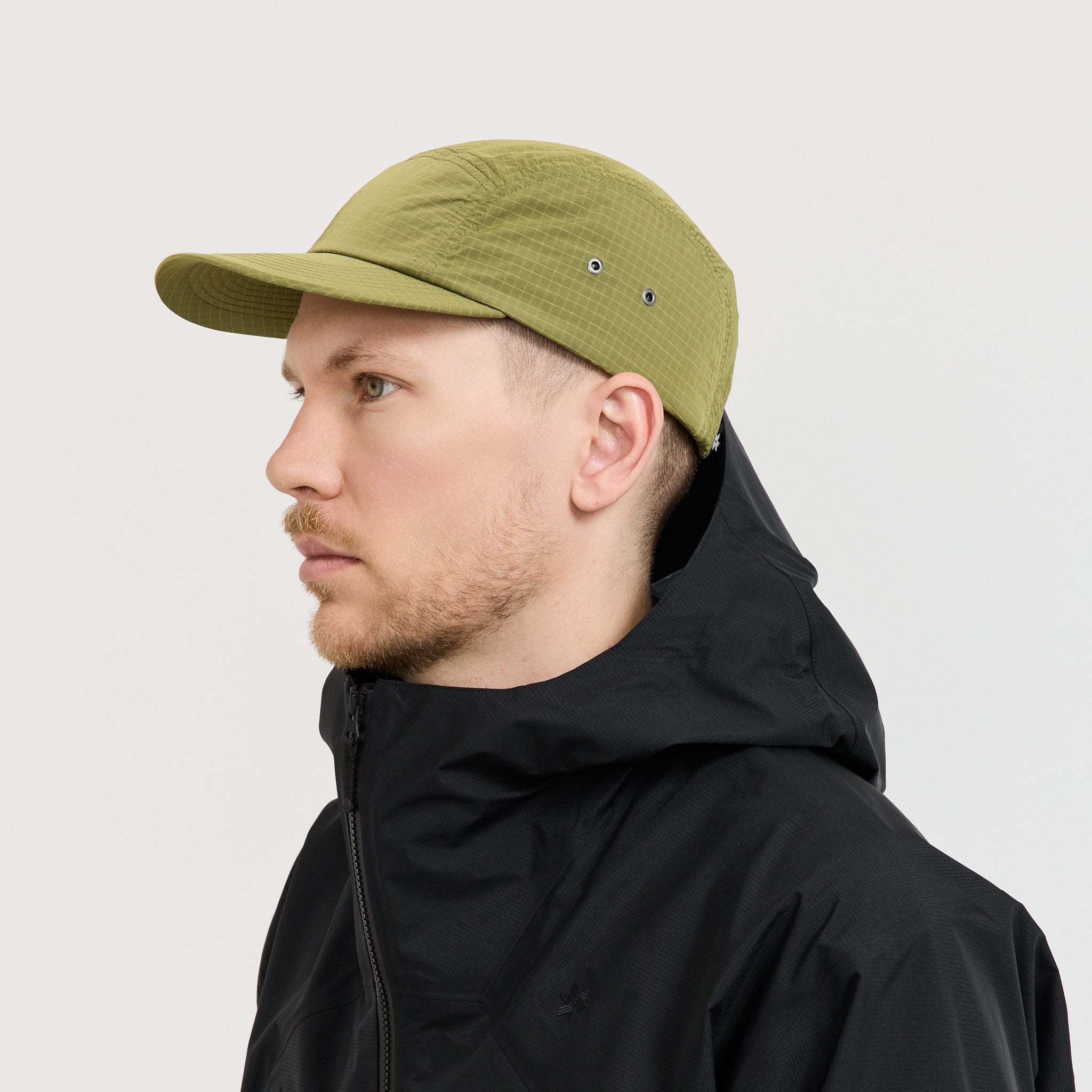 Goldwin Dope Dyed Ripstop Wind Cap Olive | Maplestore