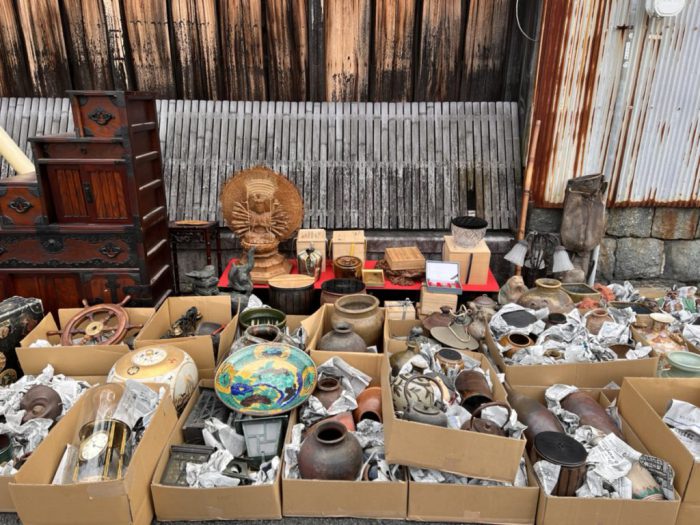 大阪市のお客様より骨董品類、アンティーク品類のコレクションの一部を