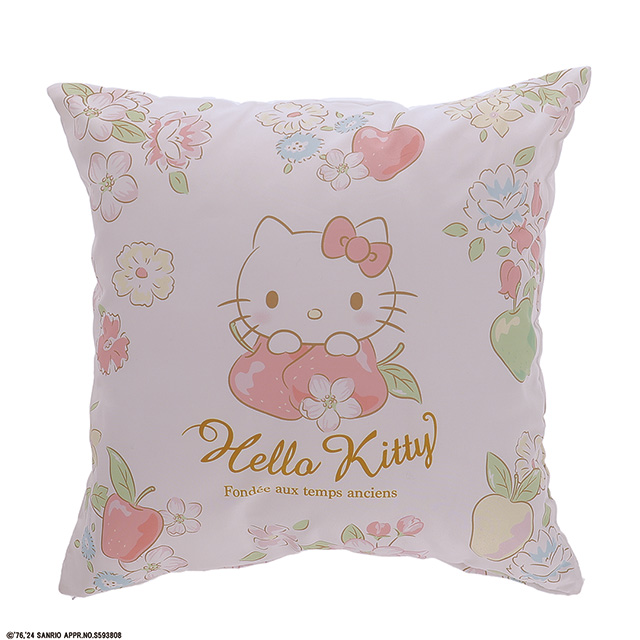 サンリオ ハローキティ フローラルアップル 背あてクッション | タオル