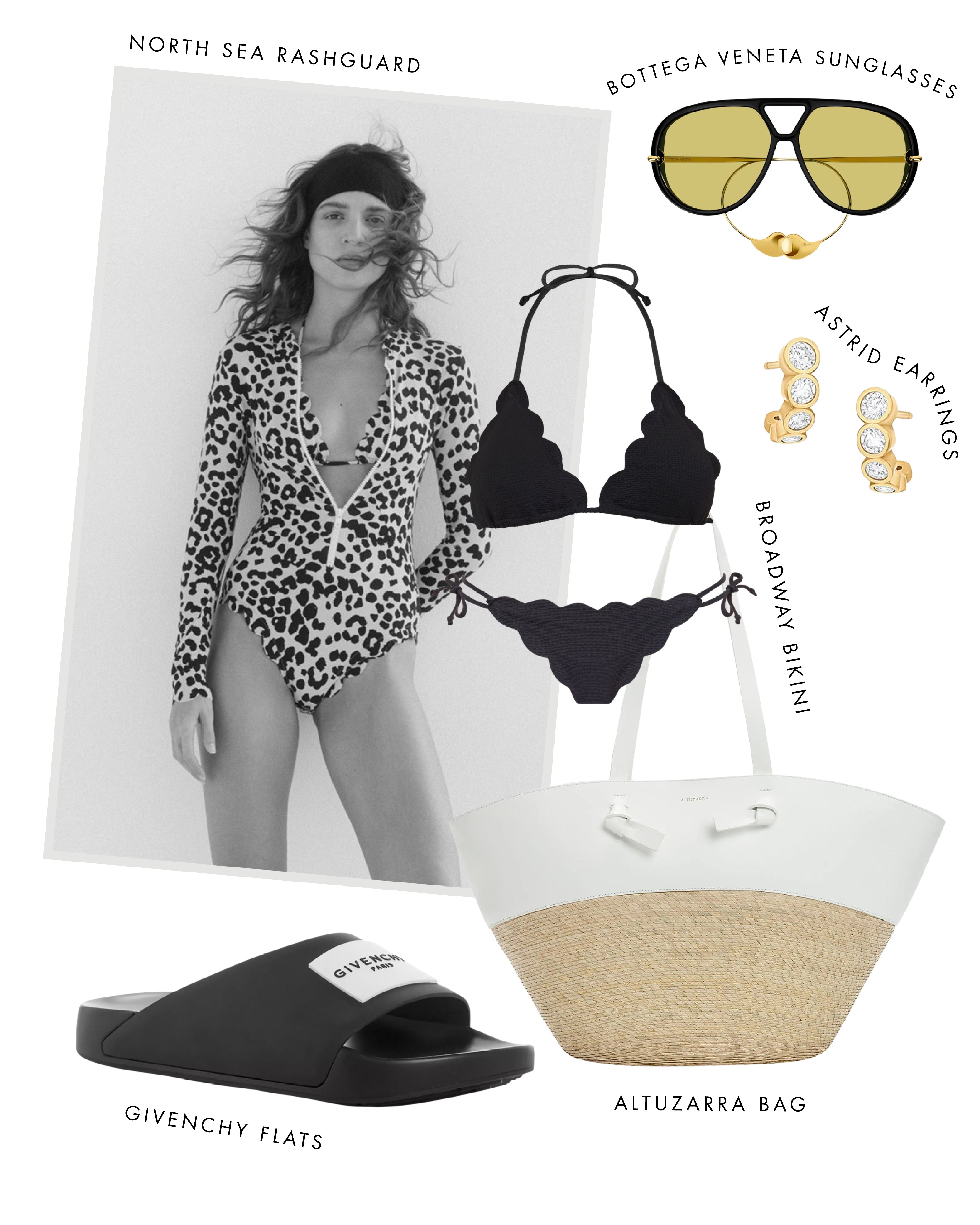 LOOK: Styling North Sea Rashguard & Broadway Bikini – Marysia