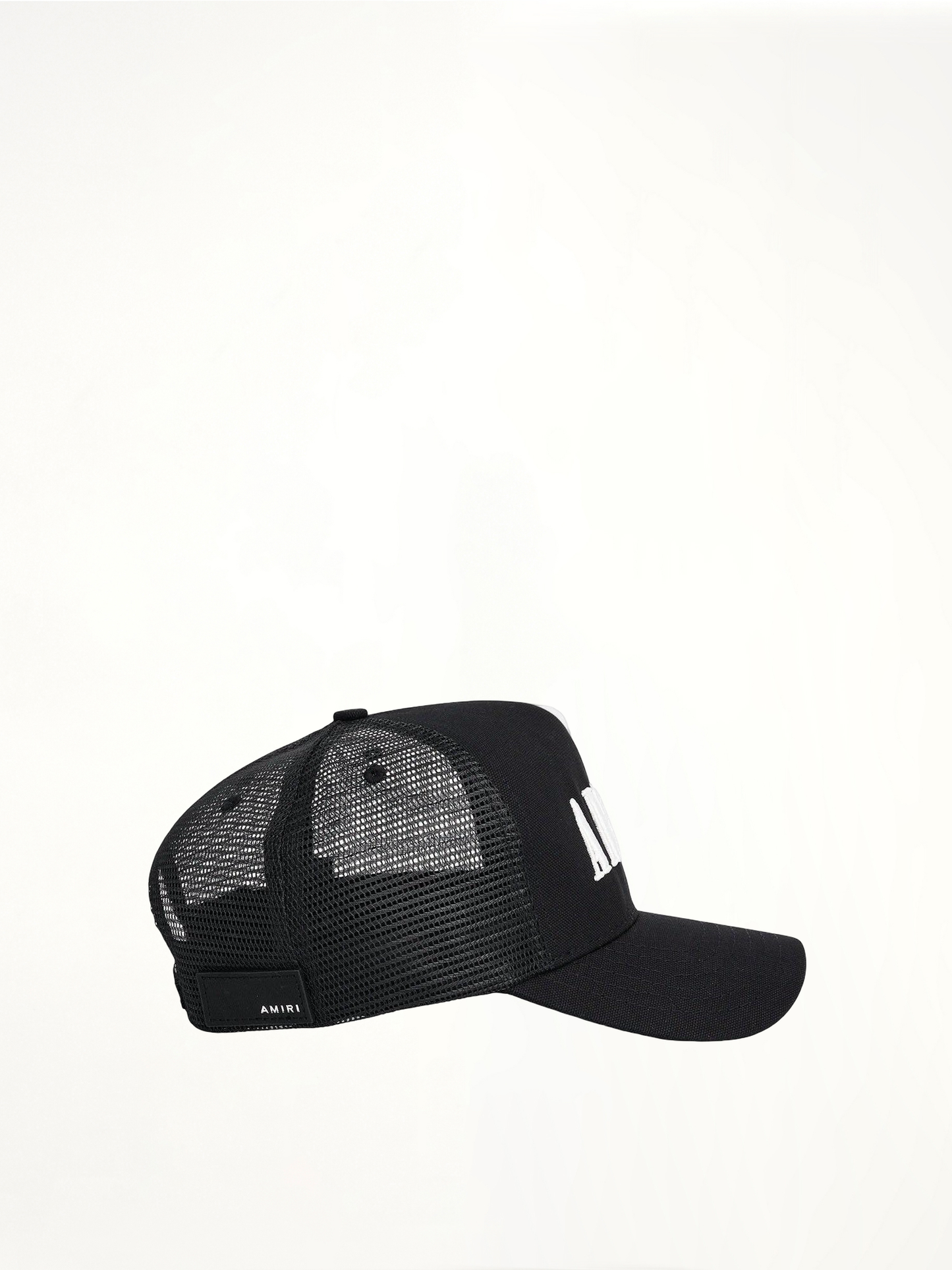 AMIRI Amiri Core Logo Trucker Hat in Black/White | MARAIS