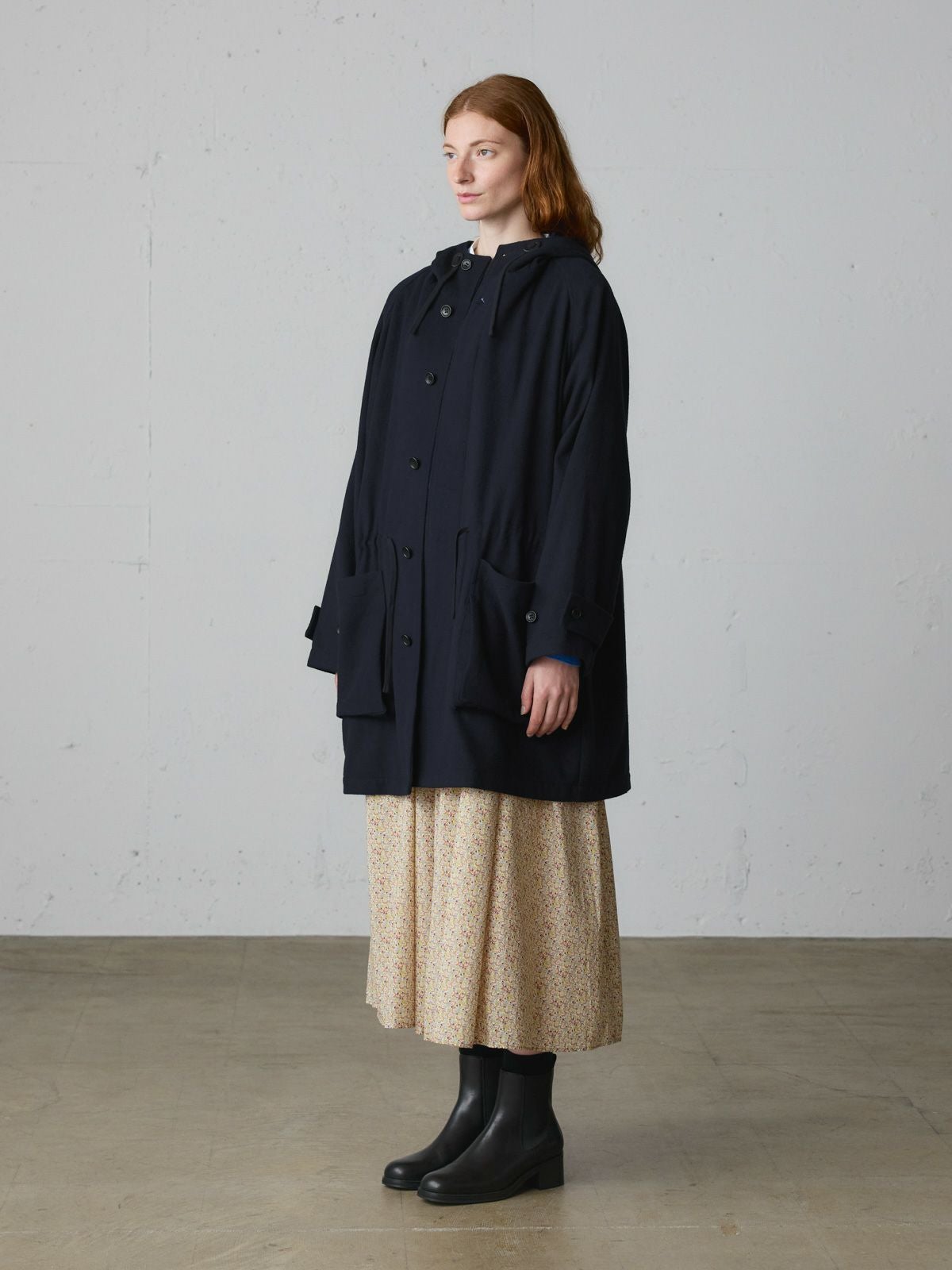 MidiUmi ウールフード付きコート｜ MARcourt ONLINE STORE