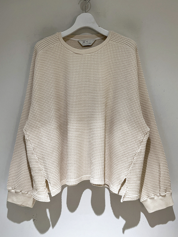 ANCELLM（アンセルム） Heavy Waffle Over LS（ヘビーワッフルオーバー