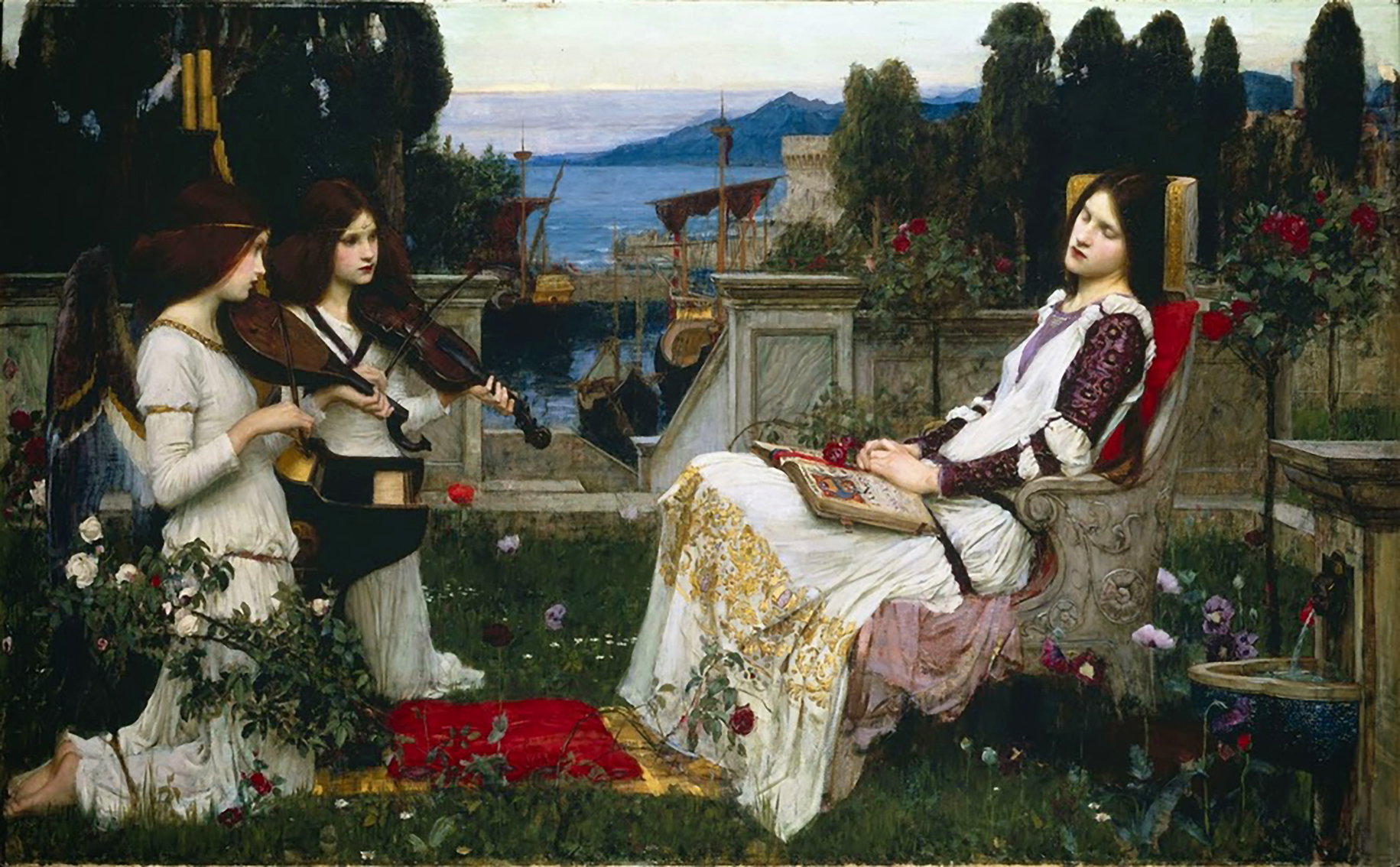 The muses of J. W. Waterhouse – marina's muses and women Artists