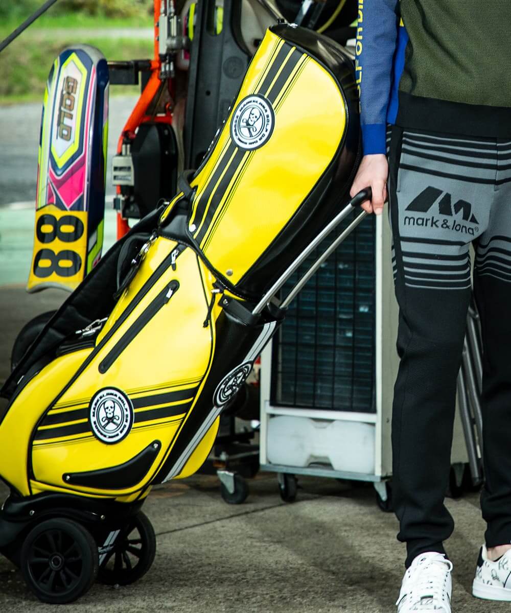 モータースポーツの要素を取り入れた 「新作ゴルフバッグコレクション」