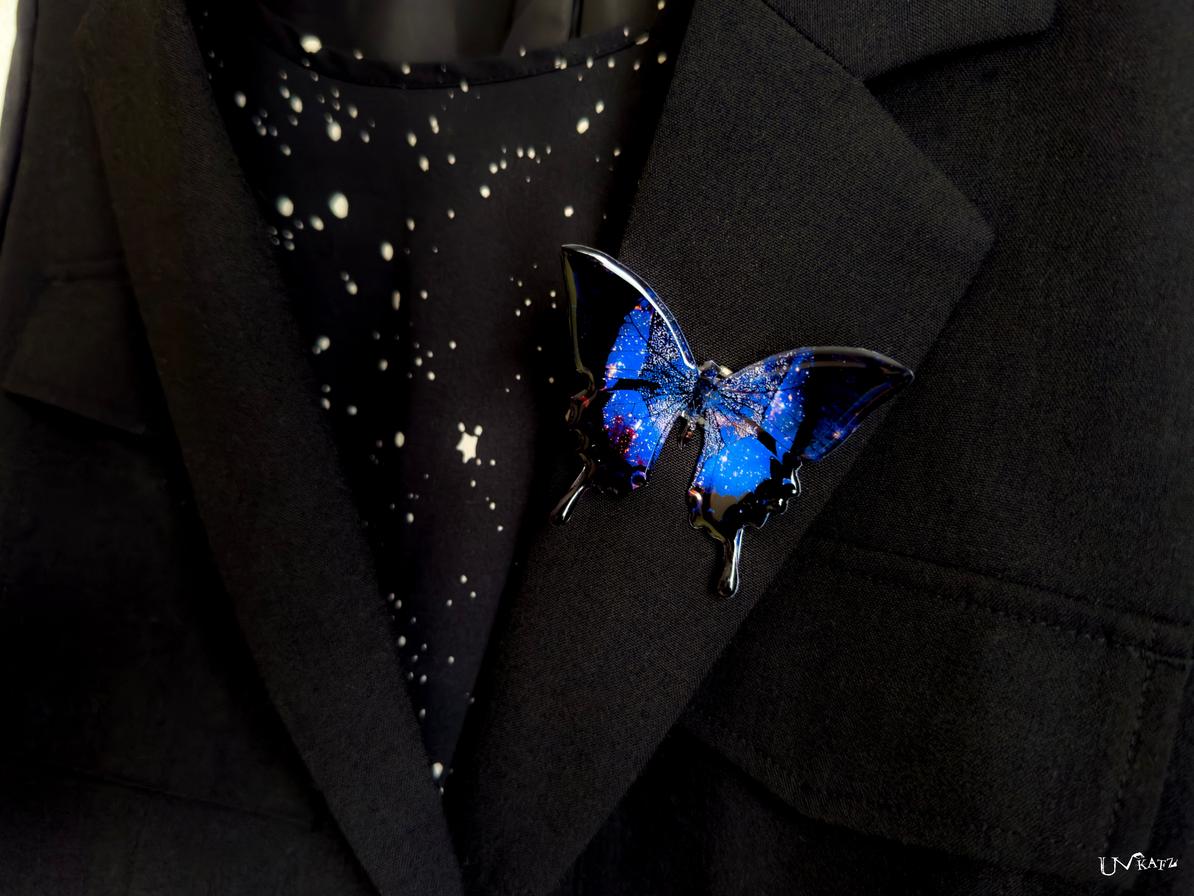 星蝶のブローチ – 宙フェス夜市