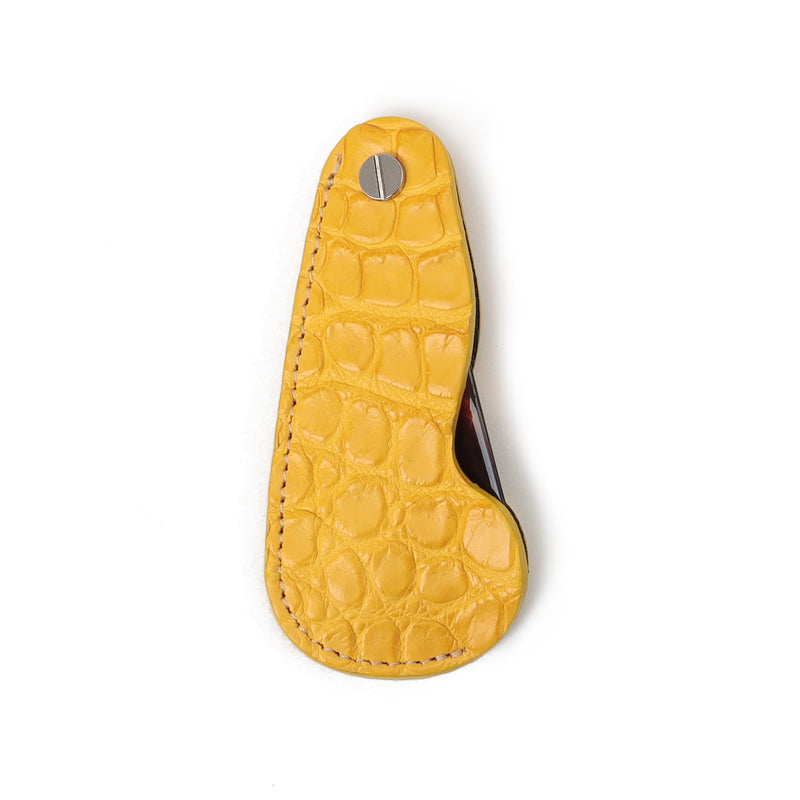 THE SOLE（ザソール）クロコダイルケース鼈甲シューホーン【MASTERPLAN