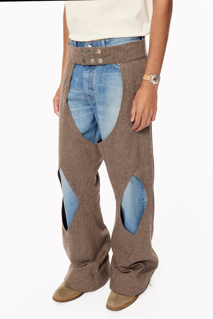 Diamond Chaps - Mocha - MASU– MASU Official Online Store