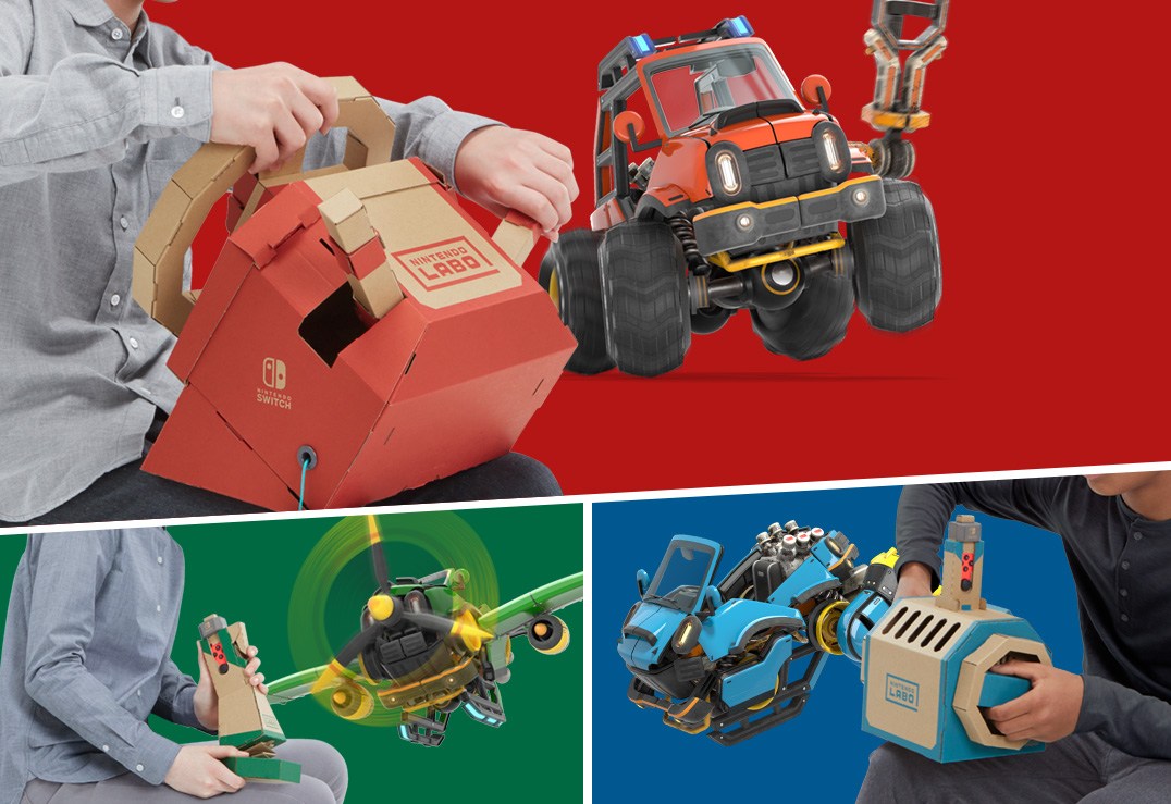 任天堂が「ニンテンドーラボ」ドライブキット紹介ビデオ第3弾を公開