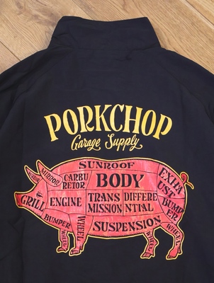 PORKCHOP GARAGE SUPPLY 「PORK BACK NYLON JKT」 ナイロン トラック