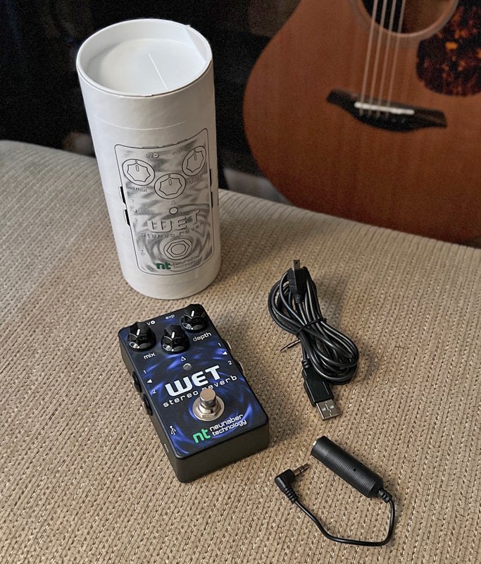 USED Neunaber Audio Wet Stereo Reverb Pedal w/ Original Box