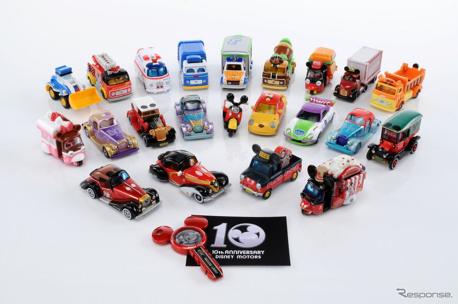 めっちゃカワイイ！トミカ・ディズニーモータース10周年！新製品も