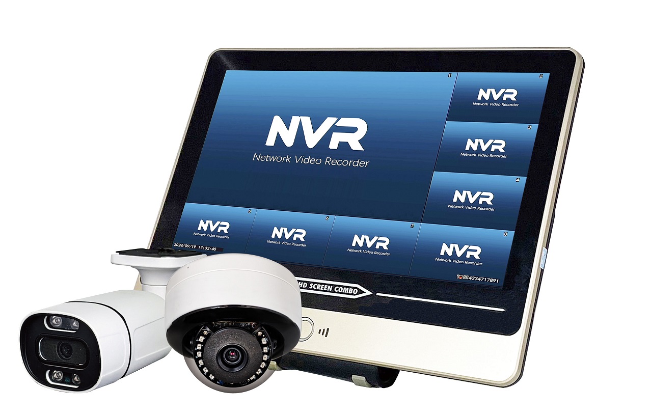 防犯カメラ 4台セット ドーム型 4chハードディスクDVR-POC04 デジタル