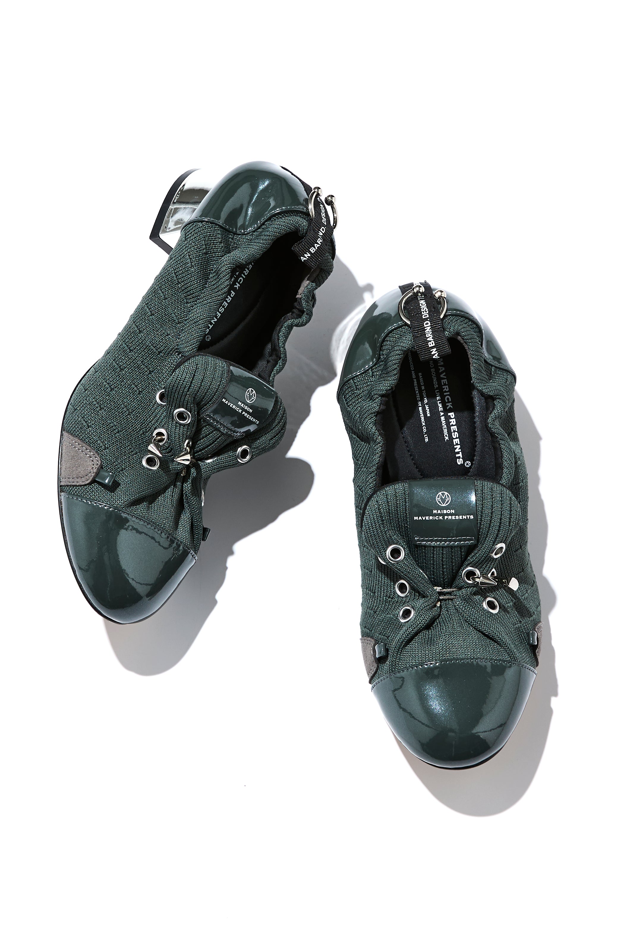 Punk Ballet Slip-On Heels – MAISON MAVERICK PRESENTS