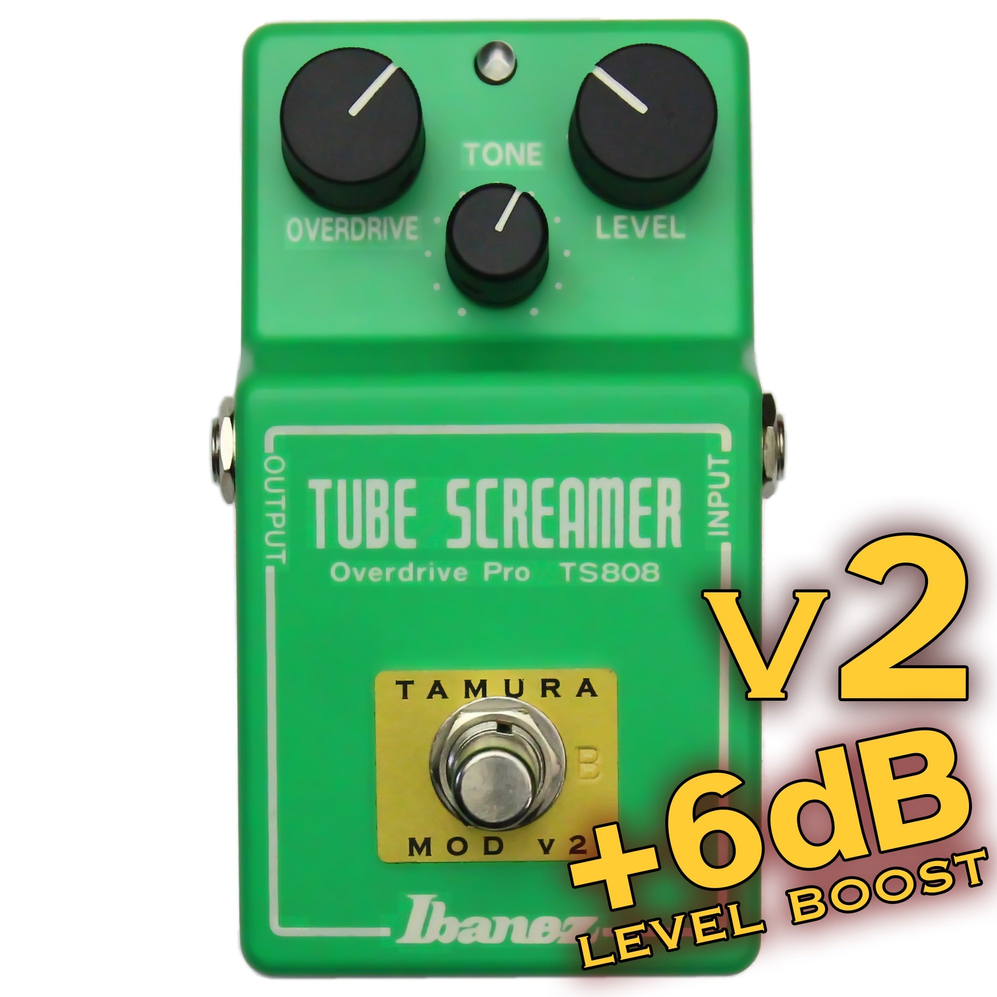 TAMURA-MOD v2 LEVEL BOOST TS808 Tube Screamer (TS808TMB2
