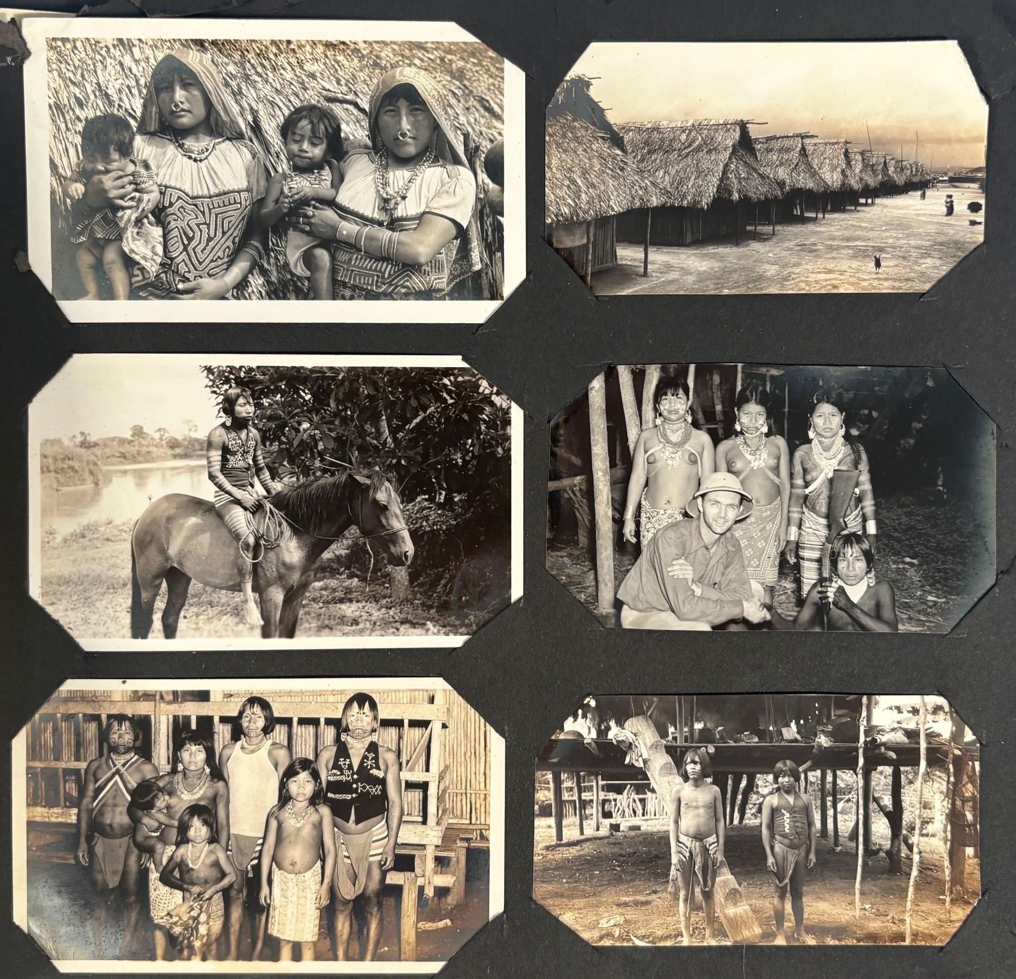 Panama Canal Zone and Native Life Photo Album, ca. 1940–1943