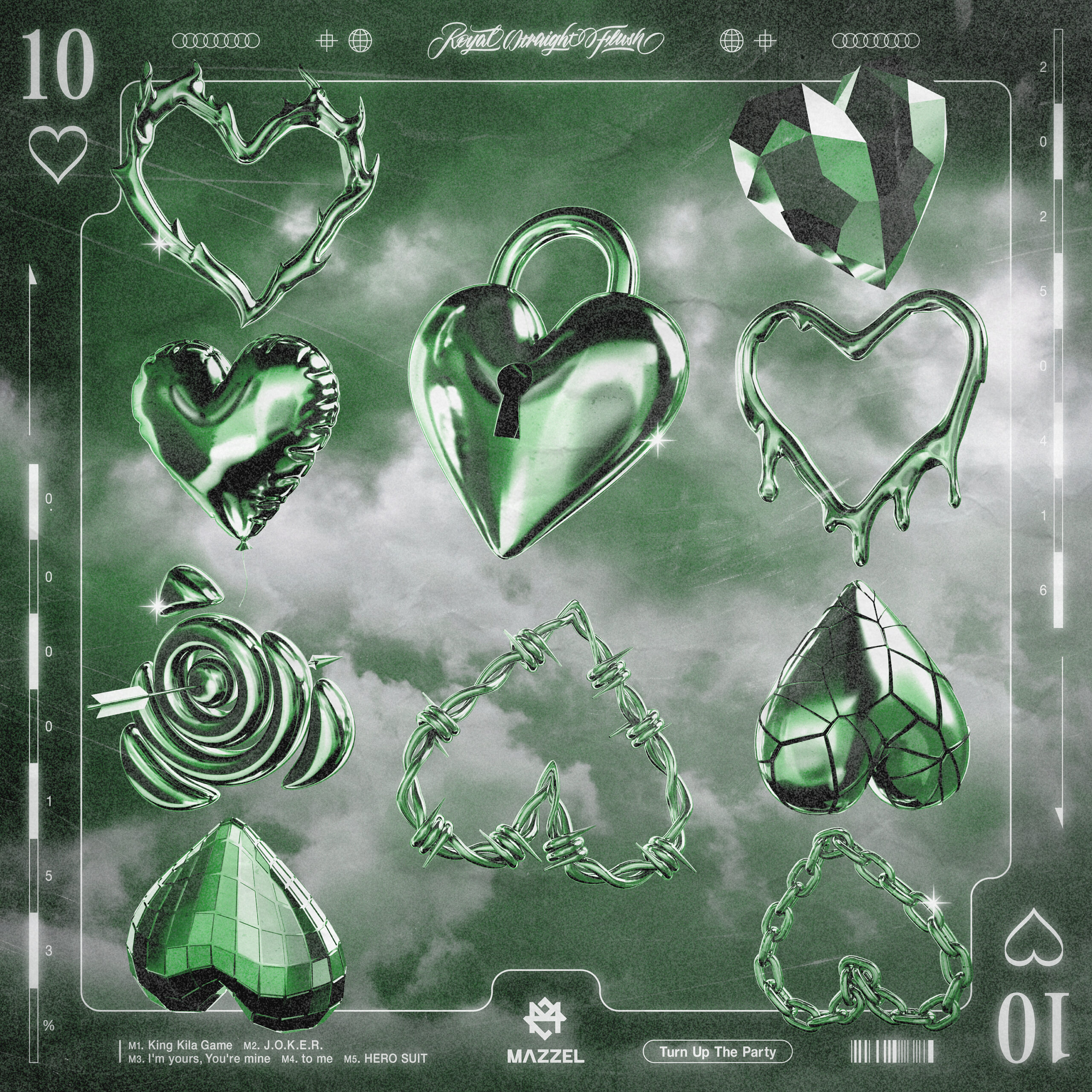 MAZZEL 1st EP 『Royal Straight Flush』2025.4.16 Release!! | MAZZEL