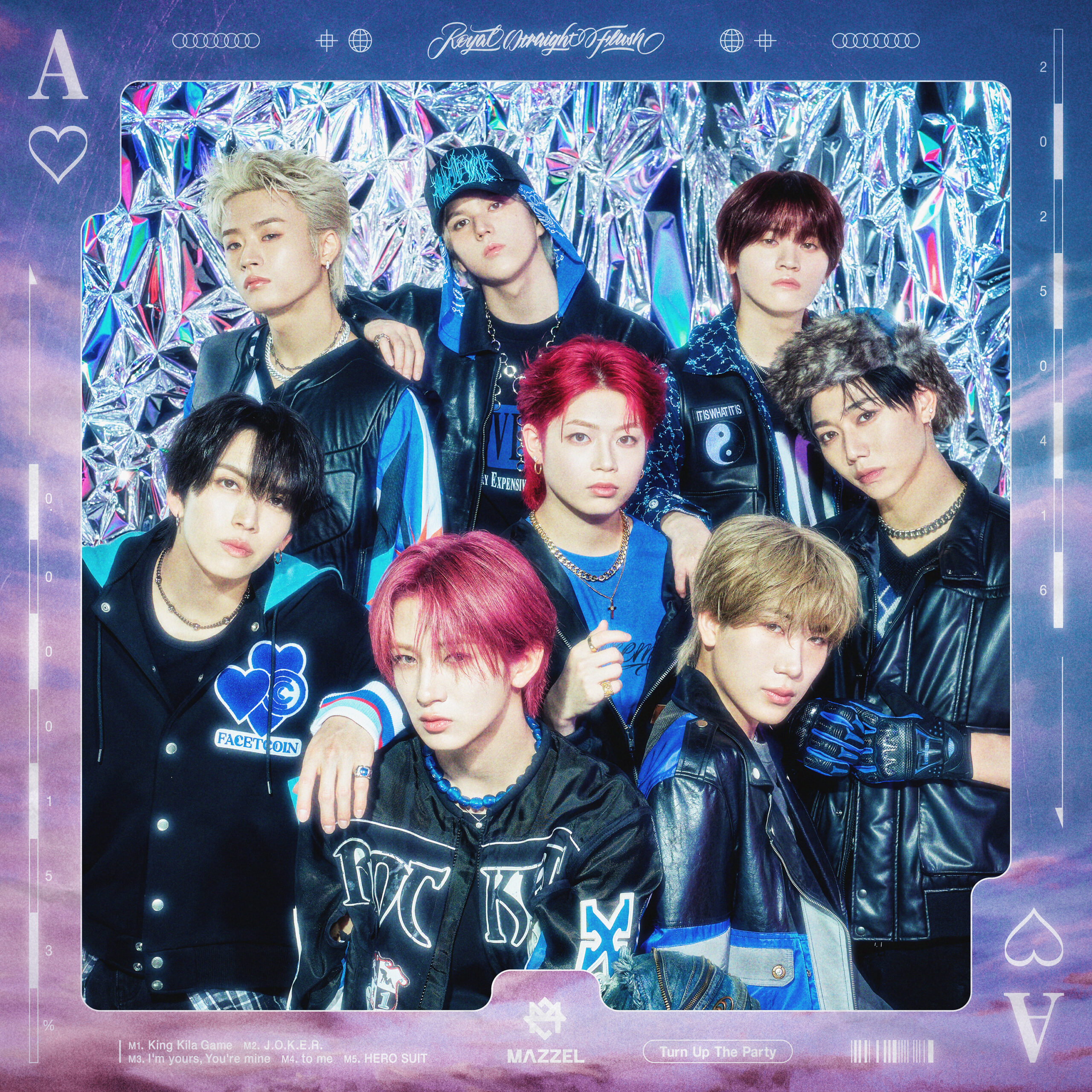 MAZZEL 1st EP 『Royal Straight Flush』2025.4.16 Release!! | MAZZEL