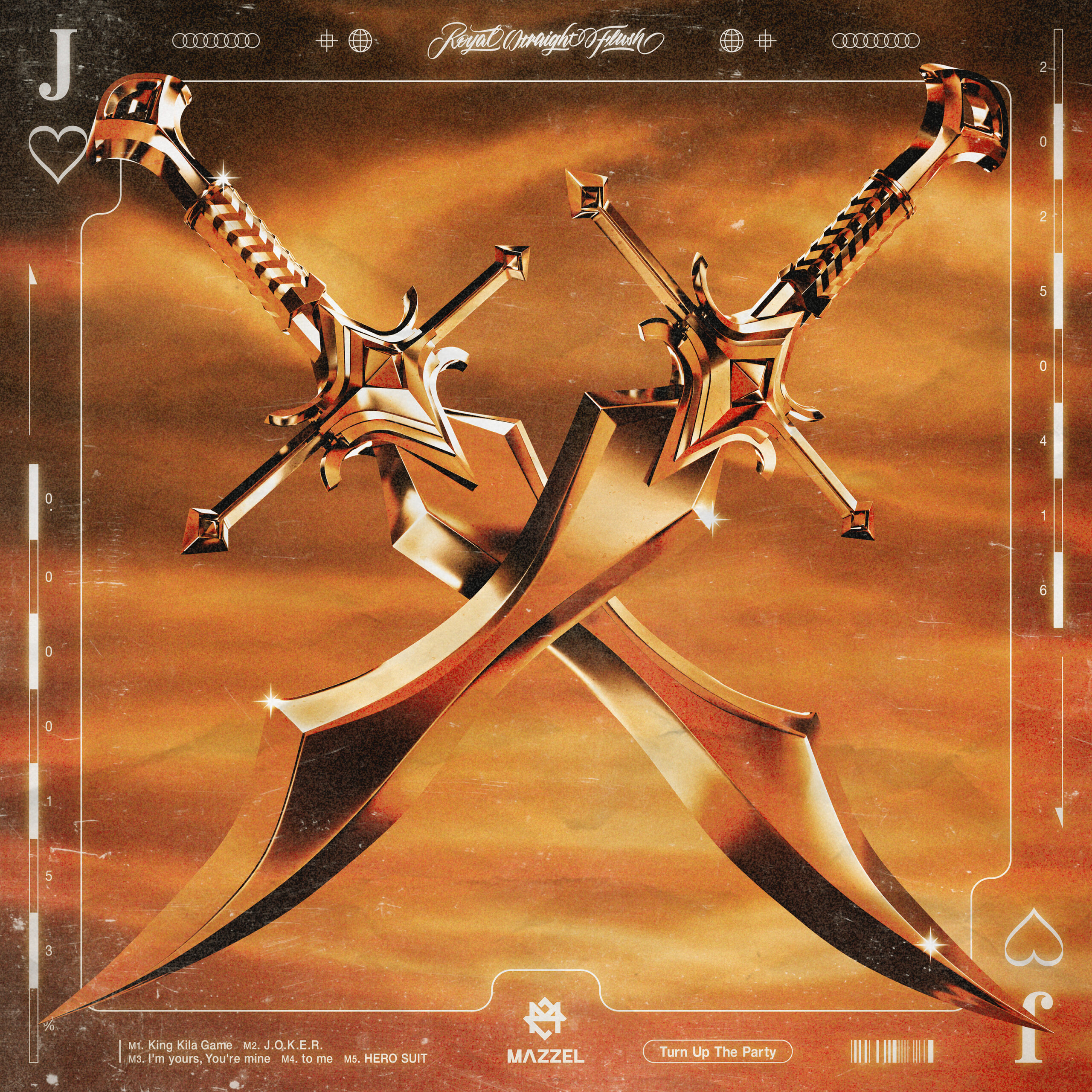 MAZZEL 1st EP 『Royal Straight Flush』2025.4.16 Release!! | MAZZEL