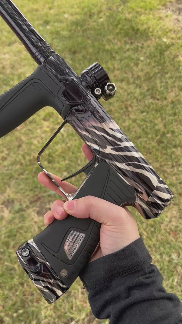 Planet Eclipse Gtek 180R w/Mech - Zebra Fade - Mazens Paintball