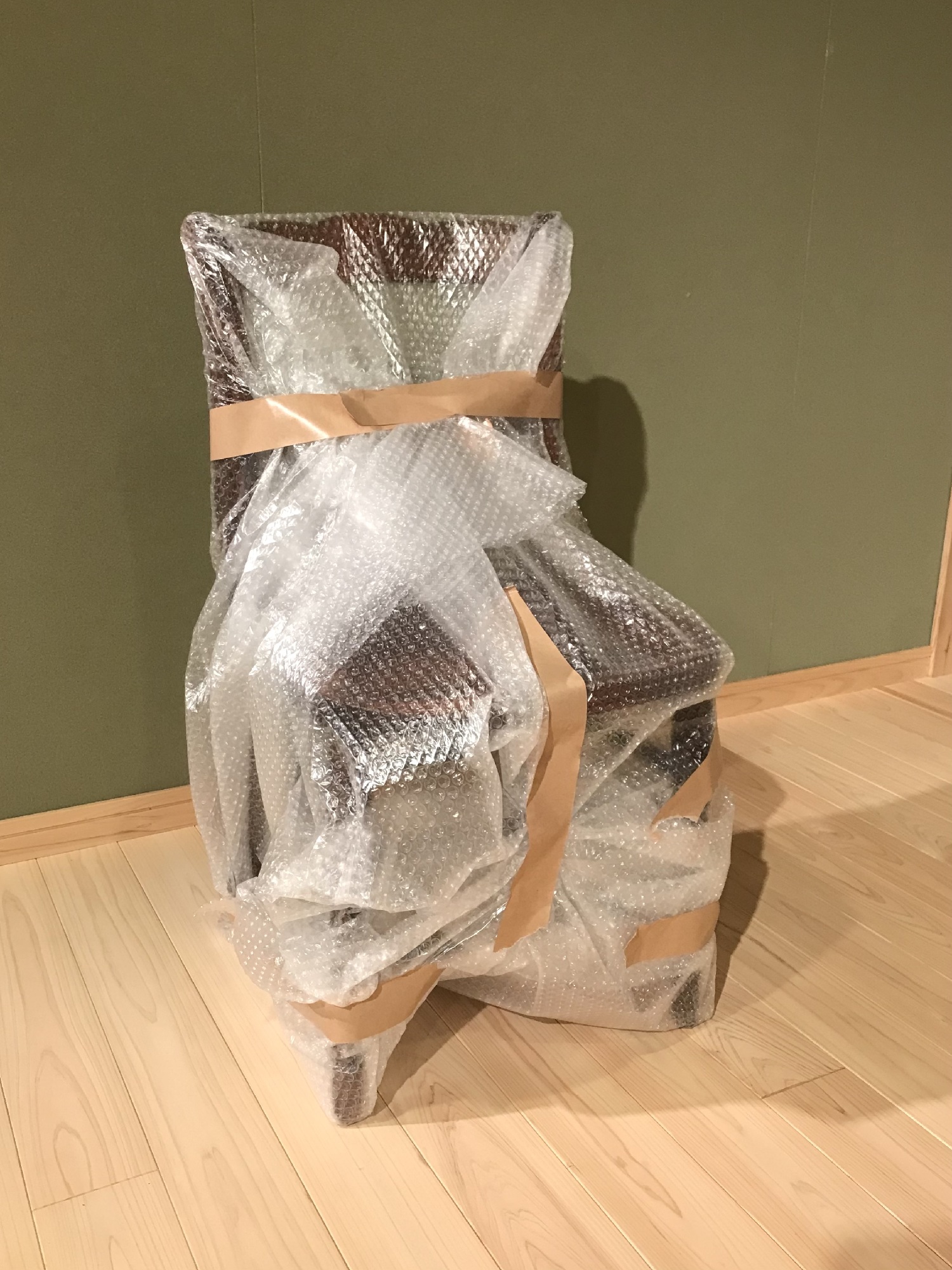 九州民芸家具 ラダーバックチェアの座割れ＋フレームぐらつき修理