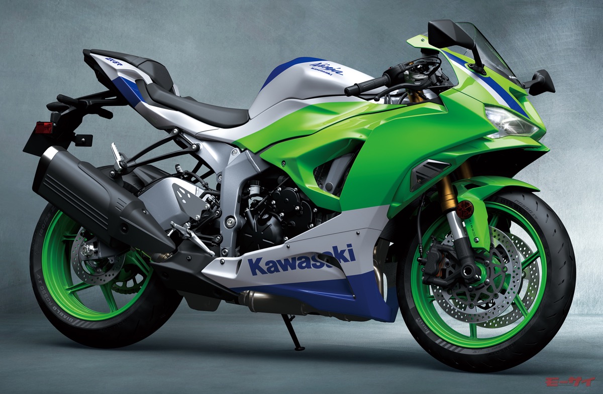 Ninja ZX-6R 40th Anniversary Edition」がベース車のモデルチェンジと
