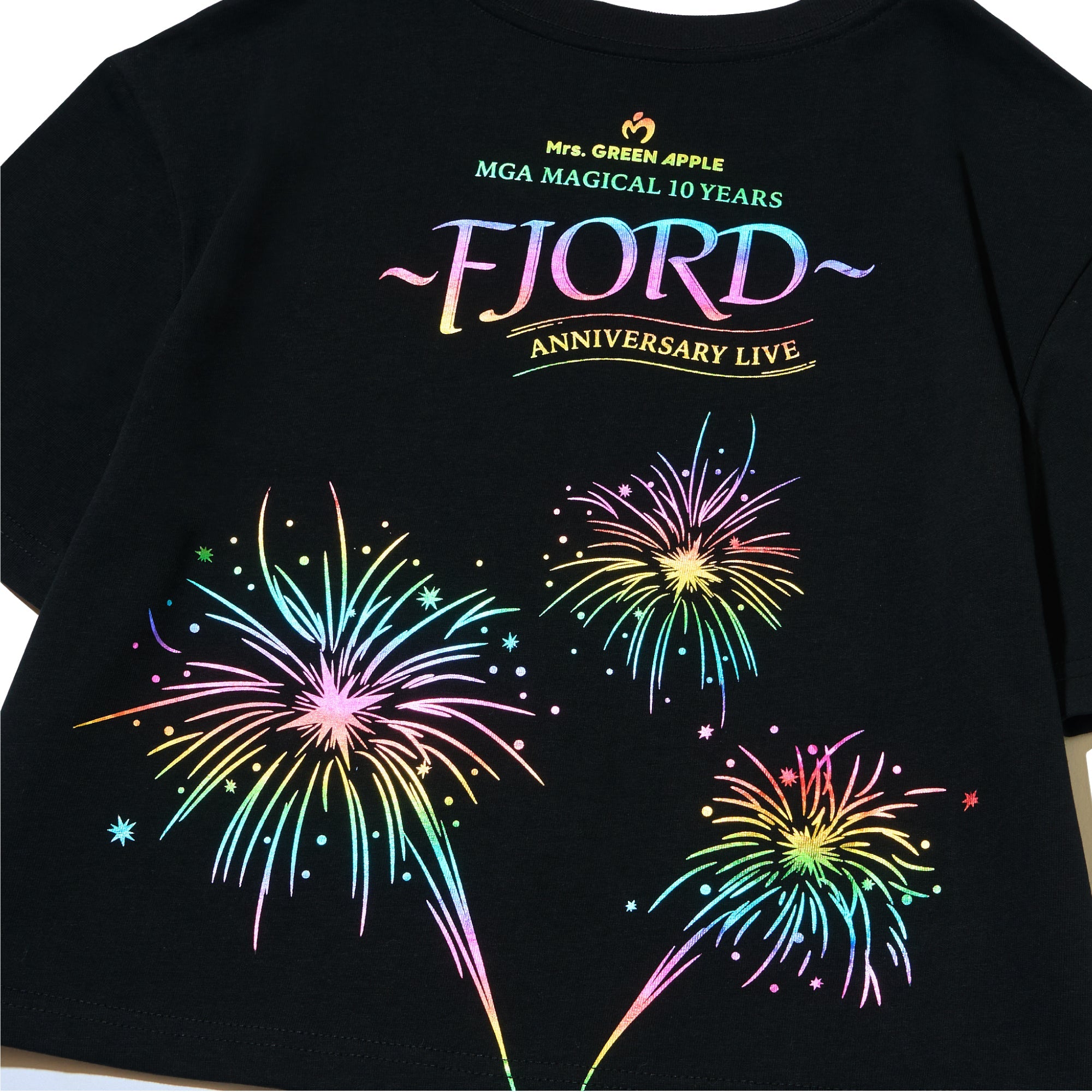 FJORD アニバーサリーTシャツ / ブラック – Mrs. GREEN APPLE OFFICIAL