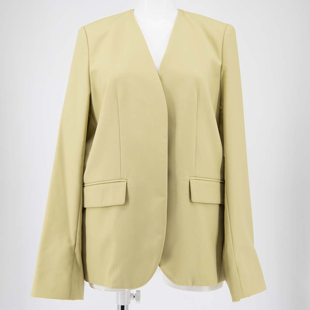 Mila Owen/ミラオーウェン]SETUPスーツノーカラーJK（ジャケット