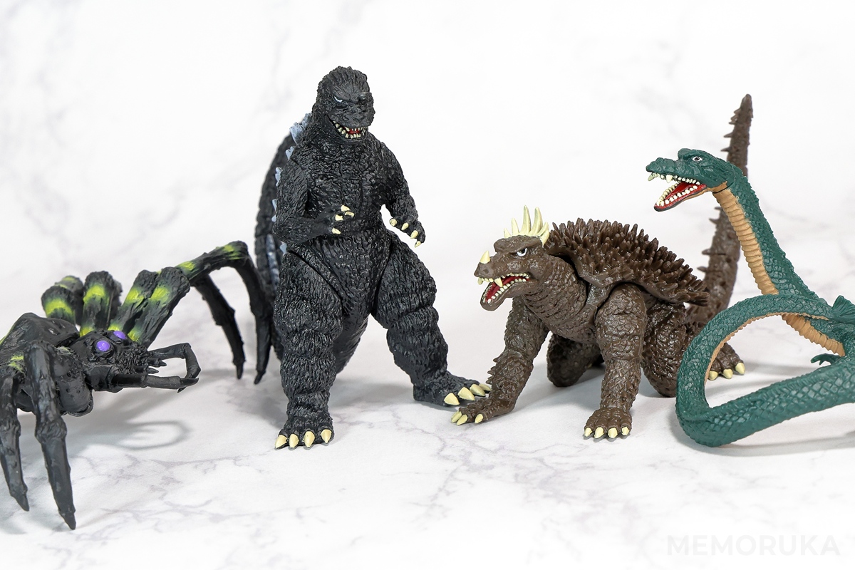 HGシリーズ】怪獣総進撃編Vol.2 クモンガ(1967) レビュー | メモルカ