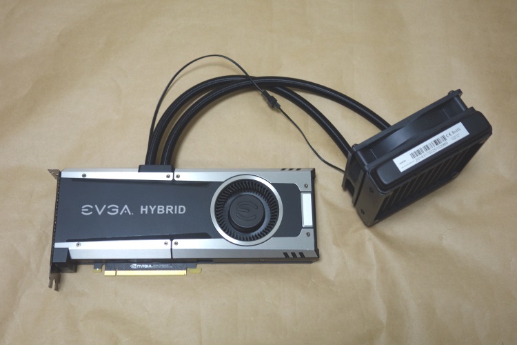 TITAN X (Pascal)・GTX 1080 Ti向け簡易水冷化キット EVGA 400-HY-5388