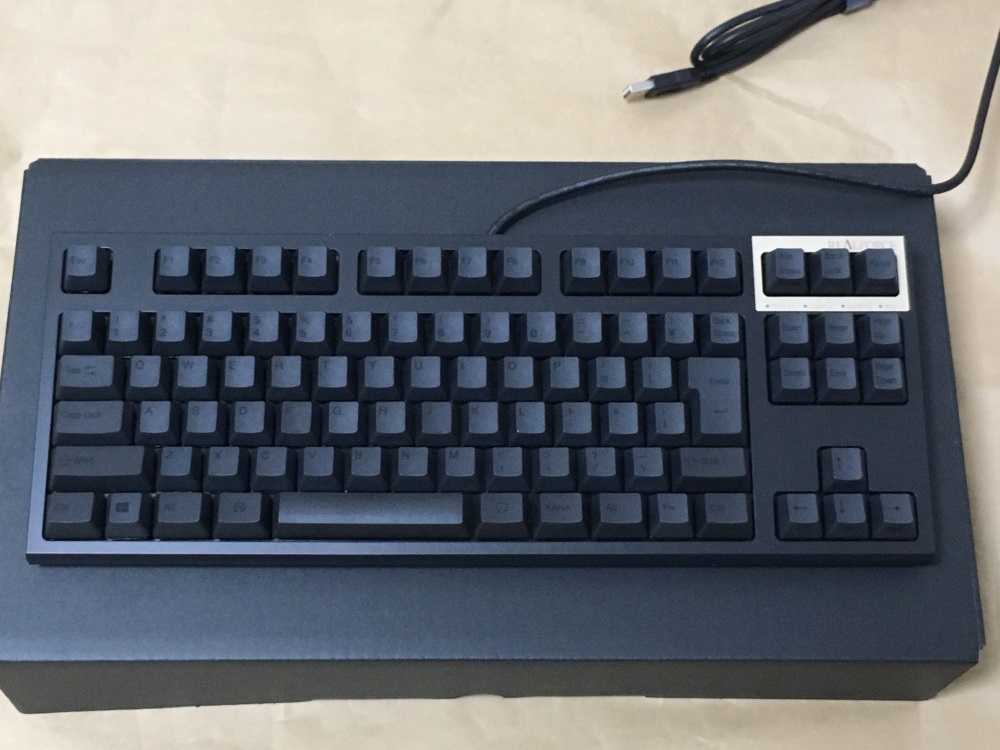 東プレ REALFORCE SA R2 R2TLSA-JP3-BKをレビュー！All30gの静音
