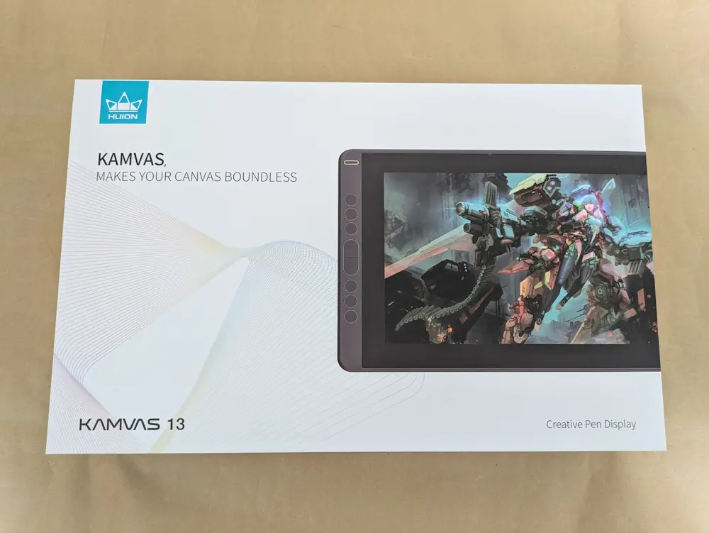HUION Kamvas 13のレビュー！低価格な液晶タブレット | メモトラ