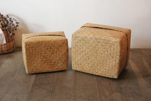 かご・バスケット・雑貨 - menui | 【カチュー水草ふた付き四角BOX深