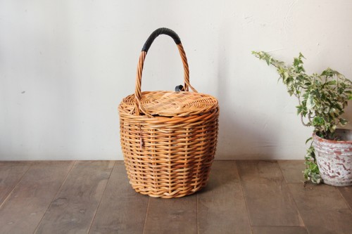 かご・バスケット・雑貨 - menui | 【紅籐 janeかごバッグ ブラック