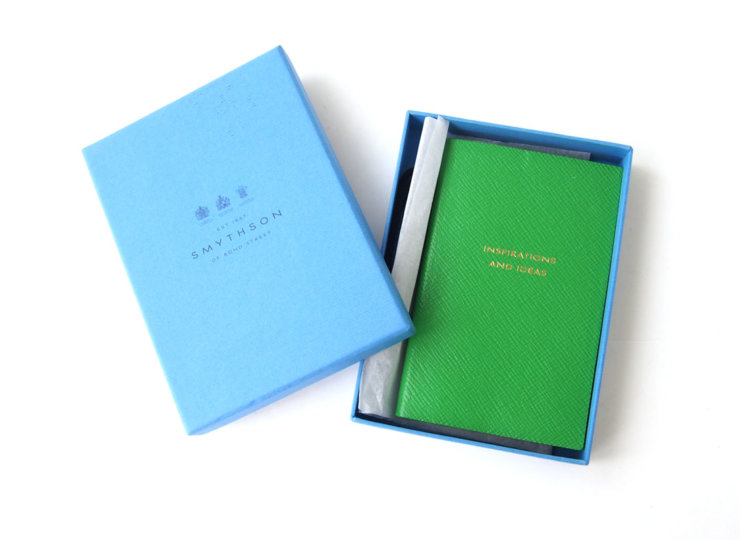 英国王室御用達】スマイソン｜SOHOノートブック｜エメラルドグリーン