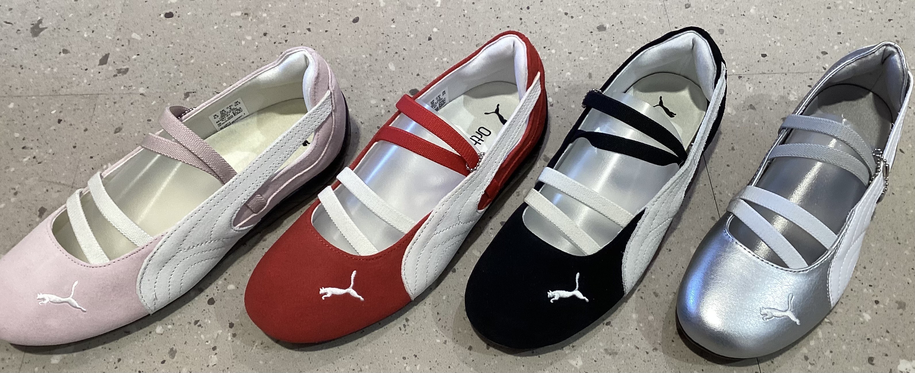 PUMA スピードキャット バレエ SD：上質スエード×高見えバレエシューズ