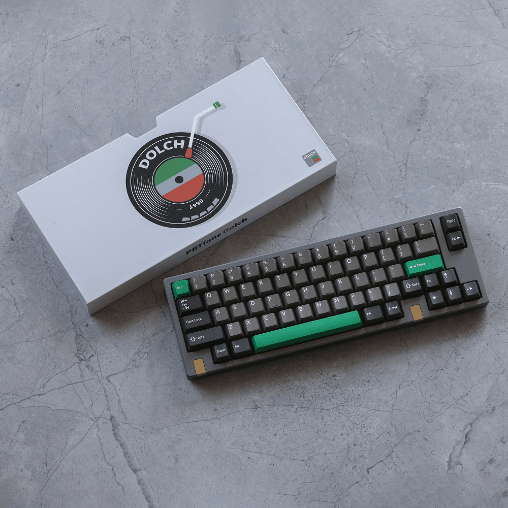 KBDfans PBTFANS DOLCH Cherry Keycaps – mechkeysshop