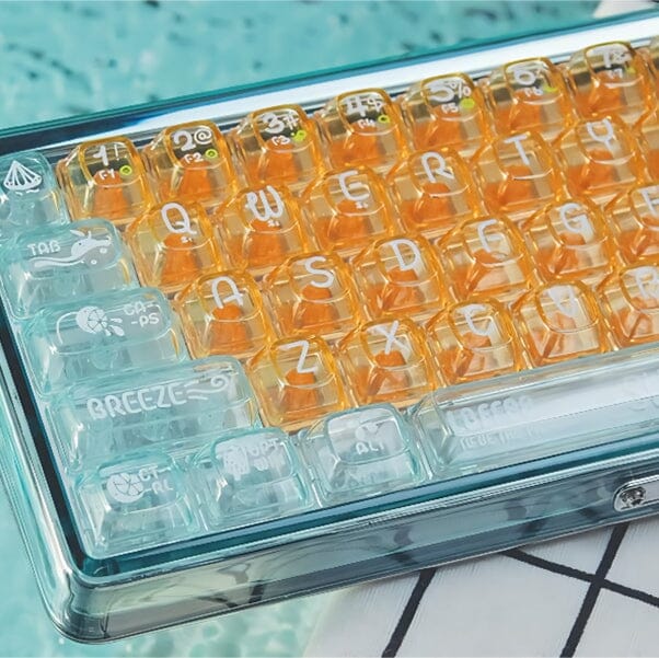 Lofree 1% Dual Mode Transparent Mechanical Keyboard – mechkeysshop