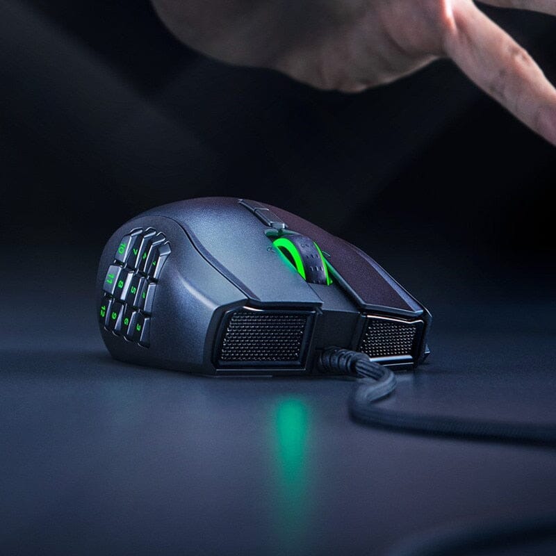 Razer Naga 左利き用エルゴノミクス MMO ゲーミングマウス – mechkeysshop