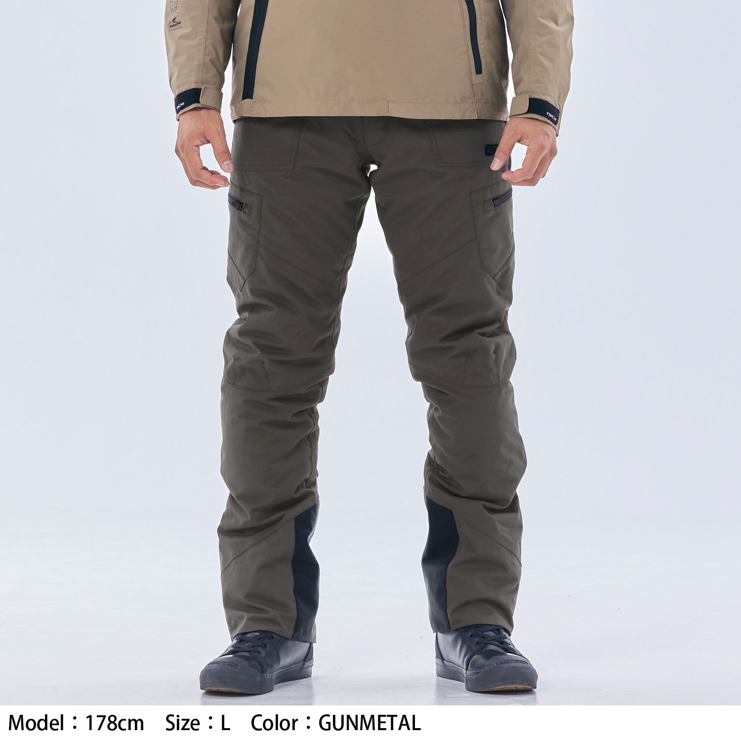 ホンダ×RSタイチ WPカーゴオーバーパンツ カーキ BMサイズ RSタイチ