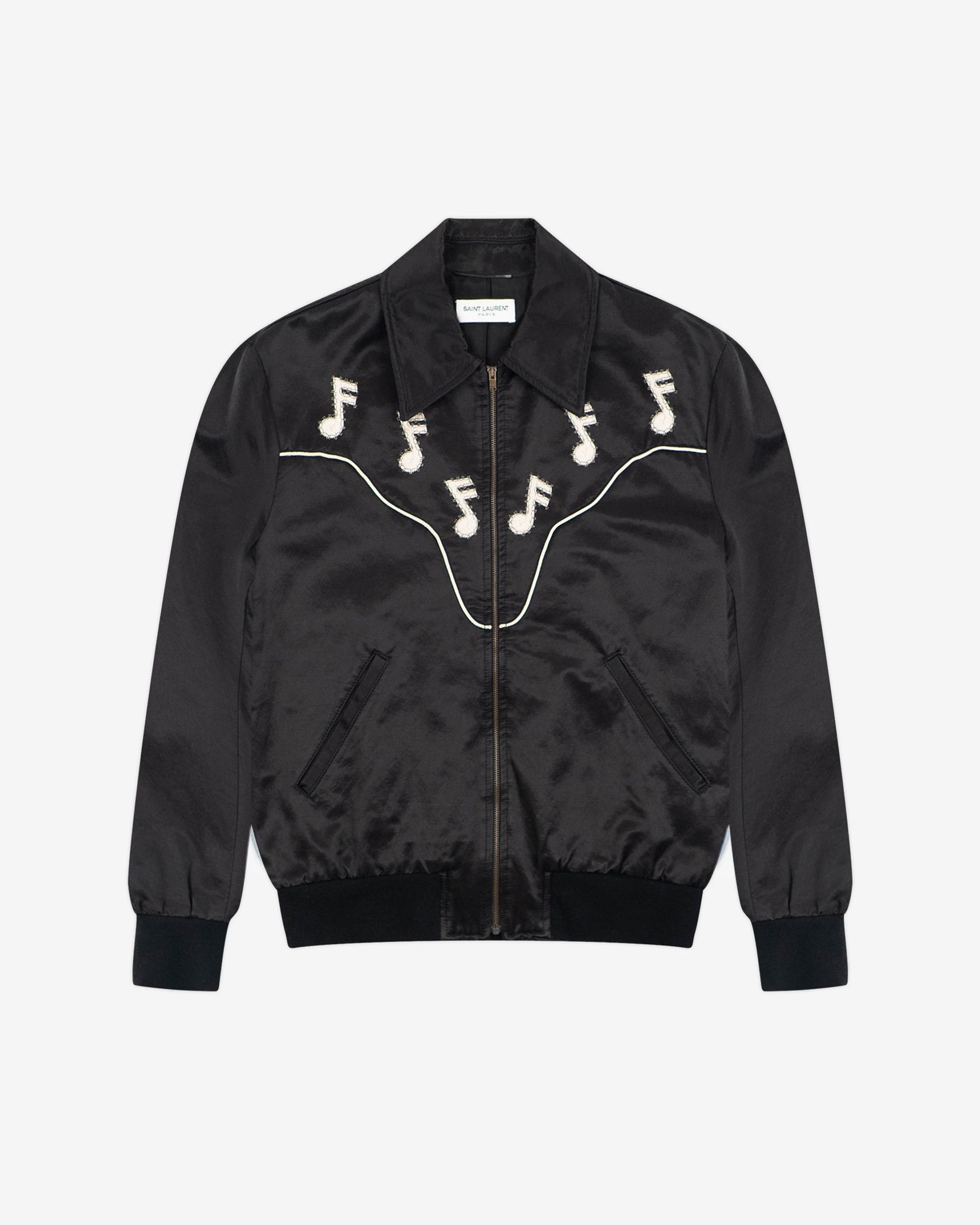 Saint Laurent Music Note Jacket | Grailed