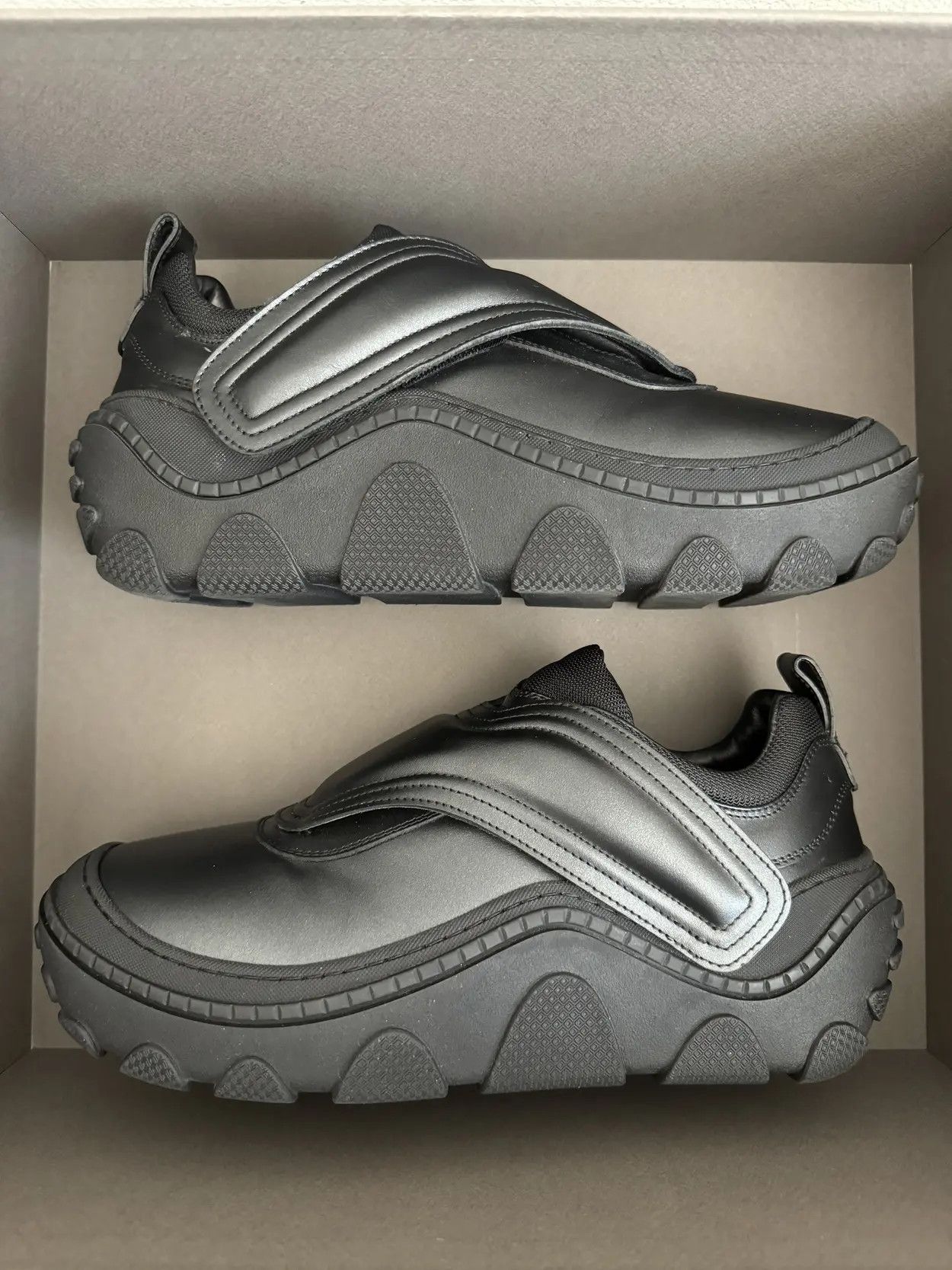 Kiko Kostadinov kiko kostadinov rino wrinkled slip on | Grailed