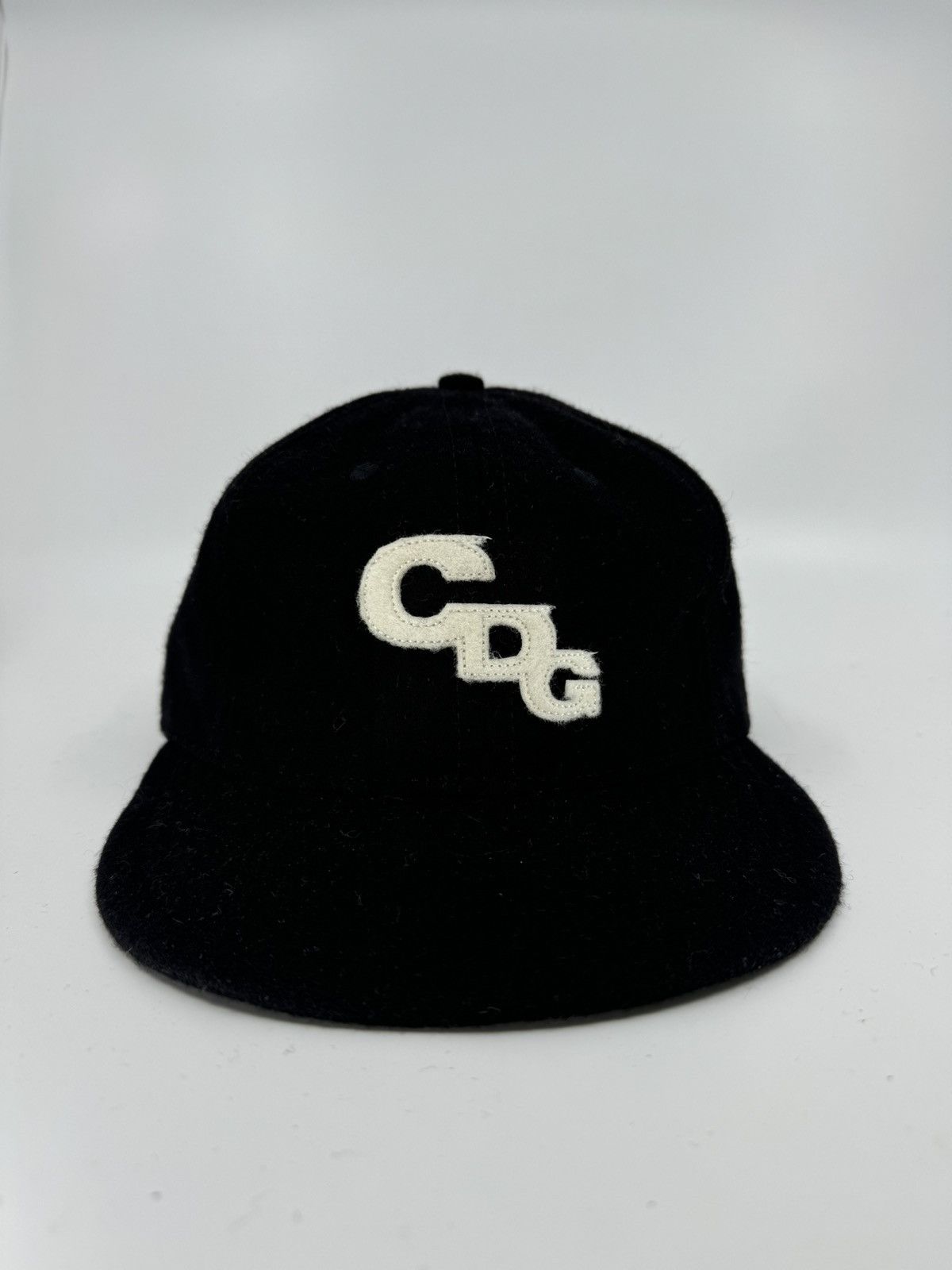 Comme des Garcons × Ebbets Field Flannels CDG x Ebbets black wool