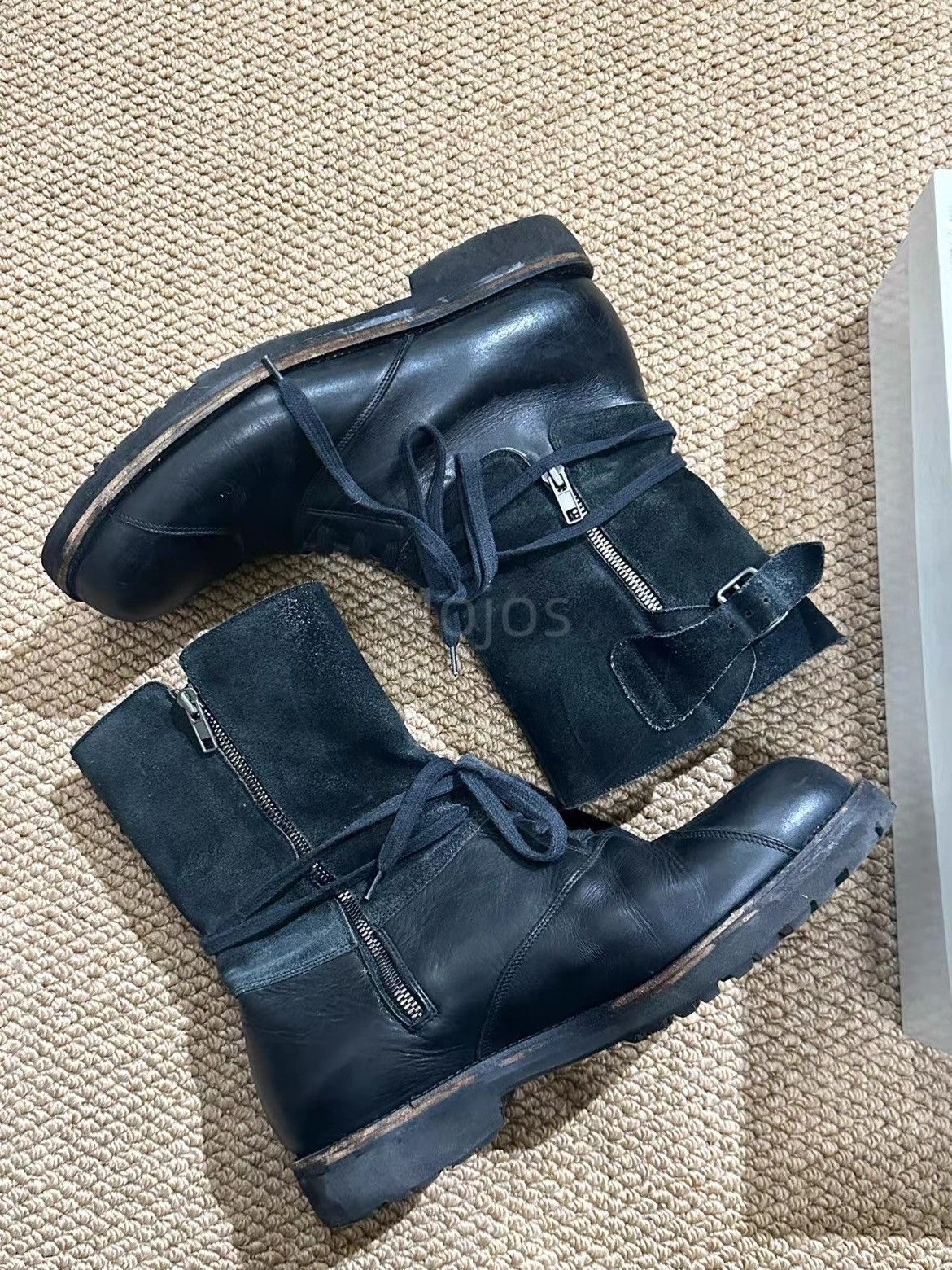 靴 MAISON MARGIELA ENGINEER BOOTS / 42 Engineer Boot – La Garçonne