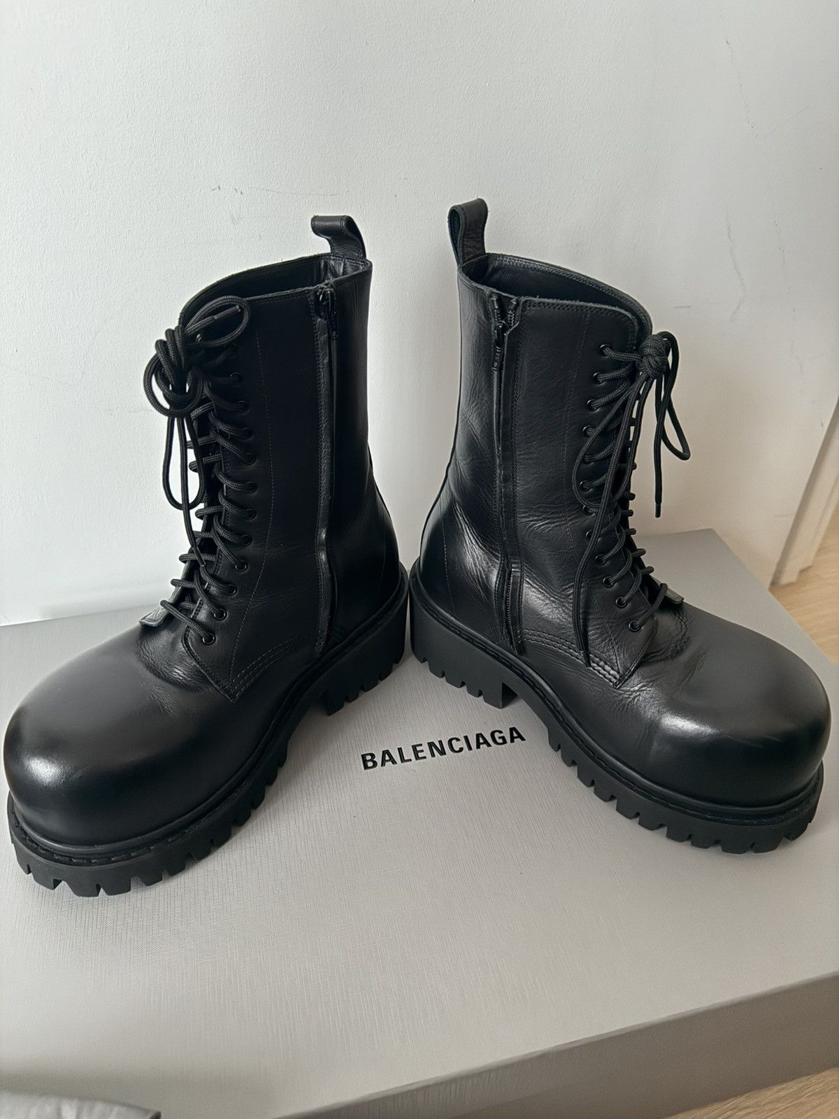 Balenciaga Balenciaga stomper boots sz 43 new with box | Grailed