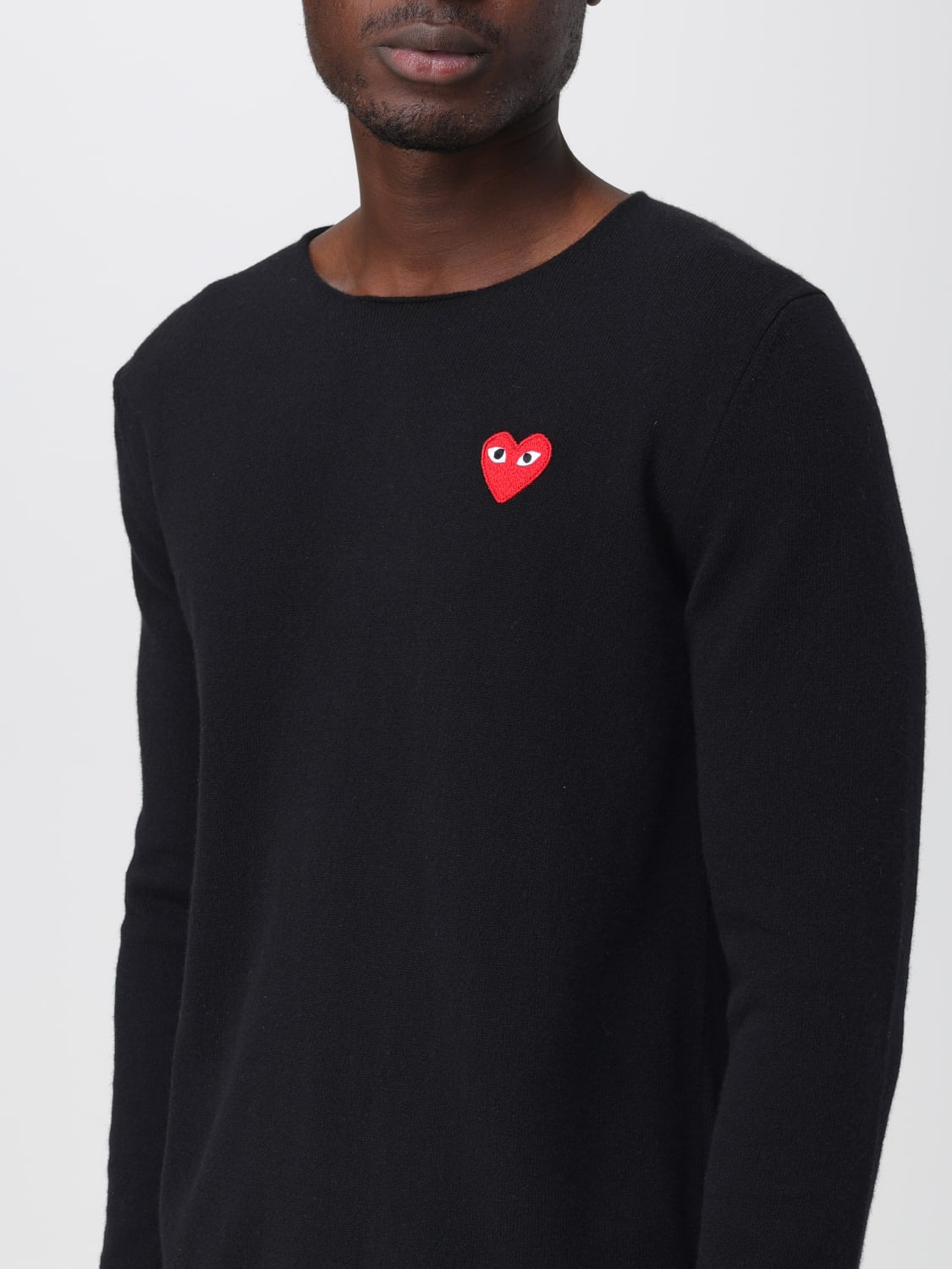 Comme Des Garçons Outlet: Sweatshirt men - Black | P1N068 | GIGLIO.COM