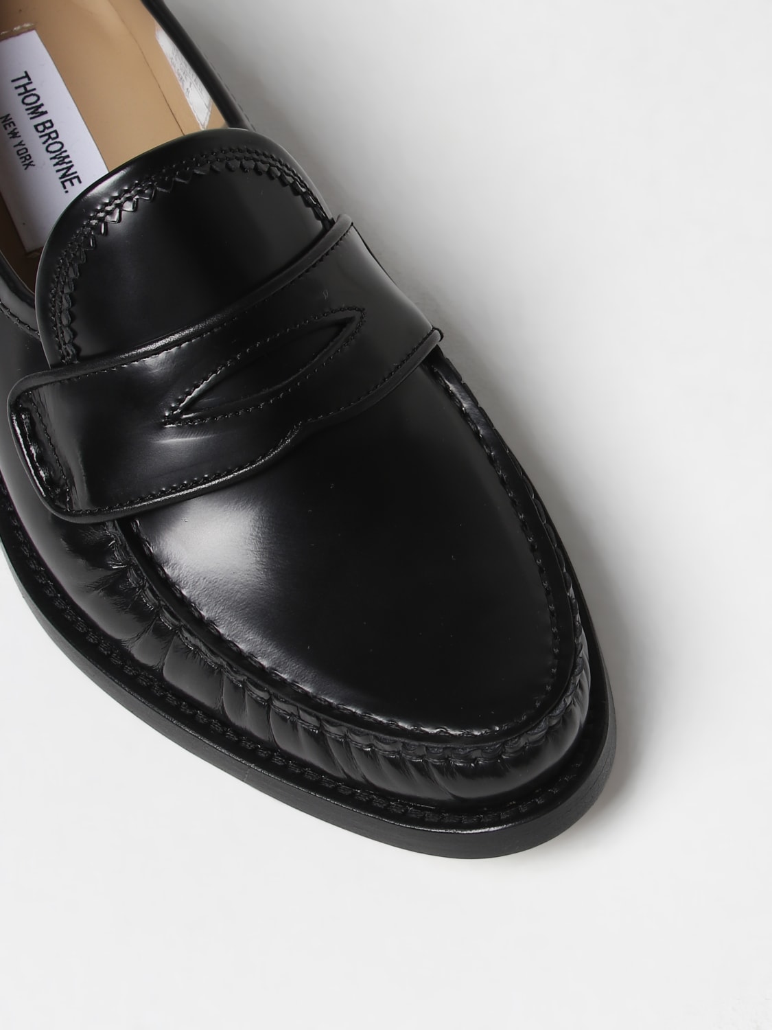 Thom Browne Loafers men - Black | MFL106AL0043 | GIGLIO.COM