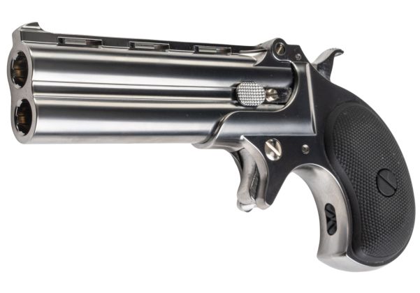 Marushin Hunter Derringer Gas Gun - Silver | RedWolf