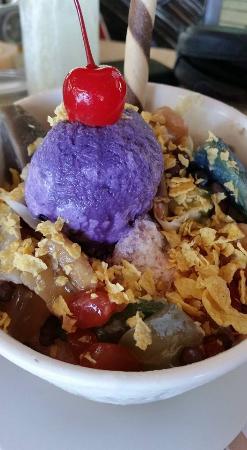 halo halo - Picture of Oceanica Seafood Restaurant, Panglao Island