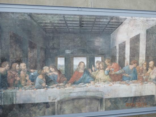 ダ・ヴィンチ「最後の晩餐」原寸大 - Picture of Garden of Fine Arts